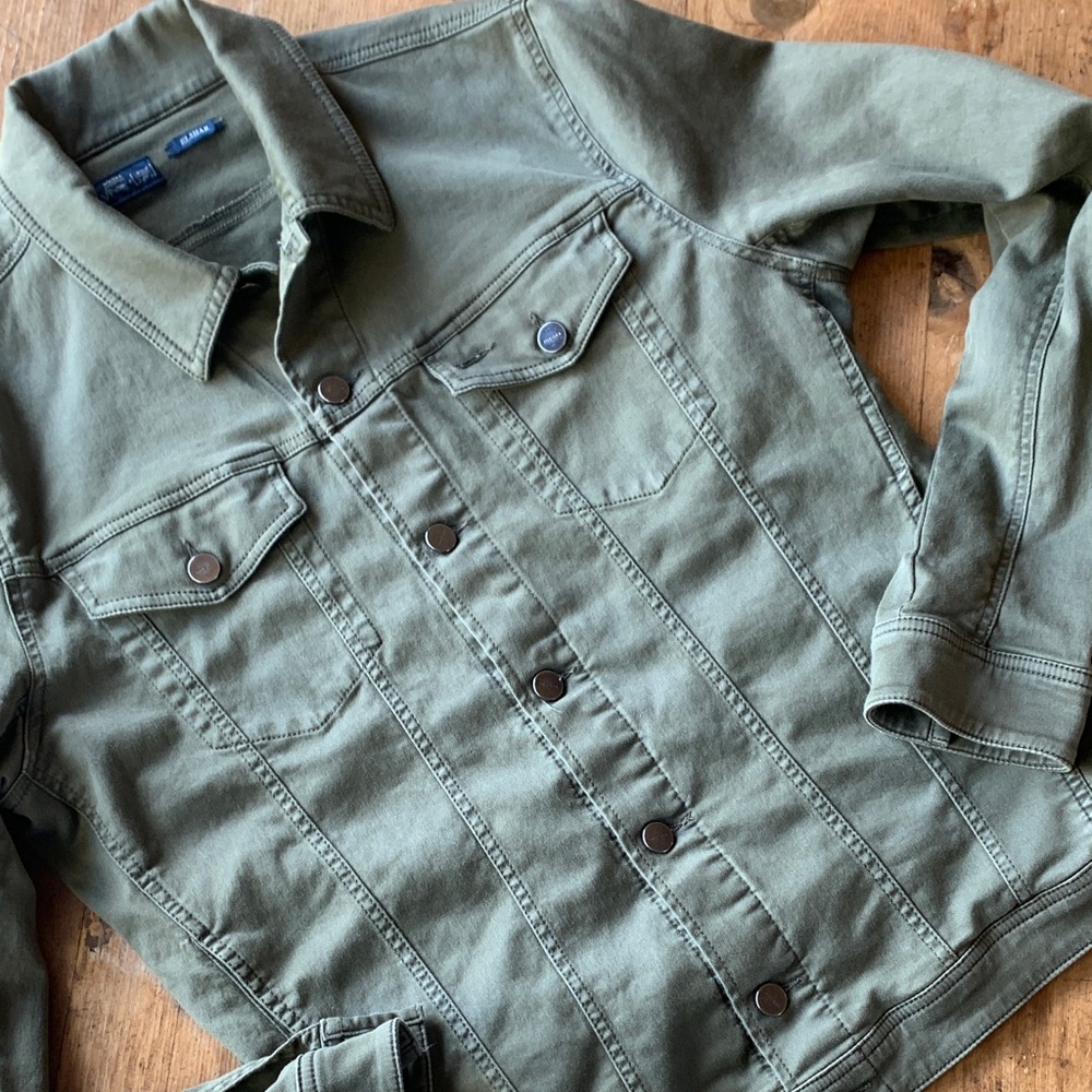 Diesel Denim Elshar Men's Olive Green Jean Jacket